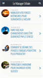Mobile Screenshot of le-manager-urbain.com